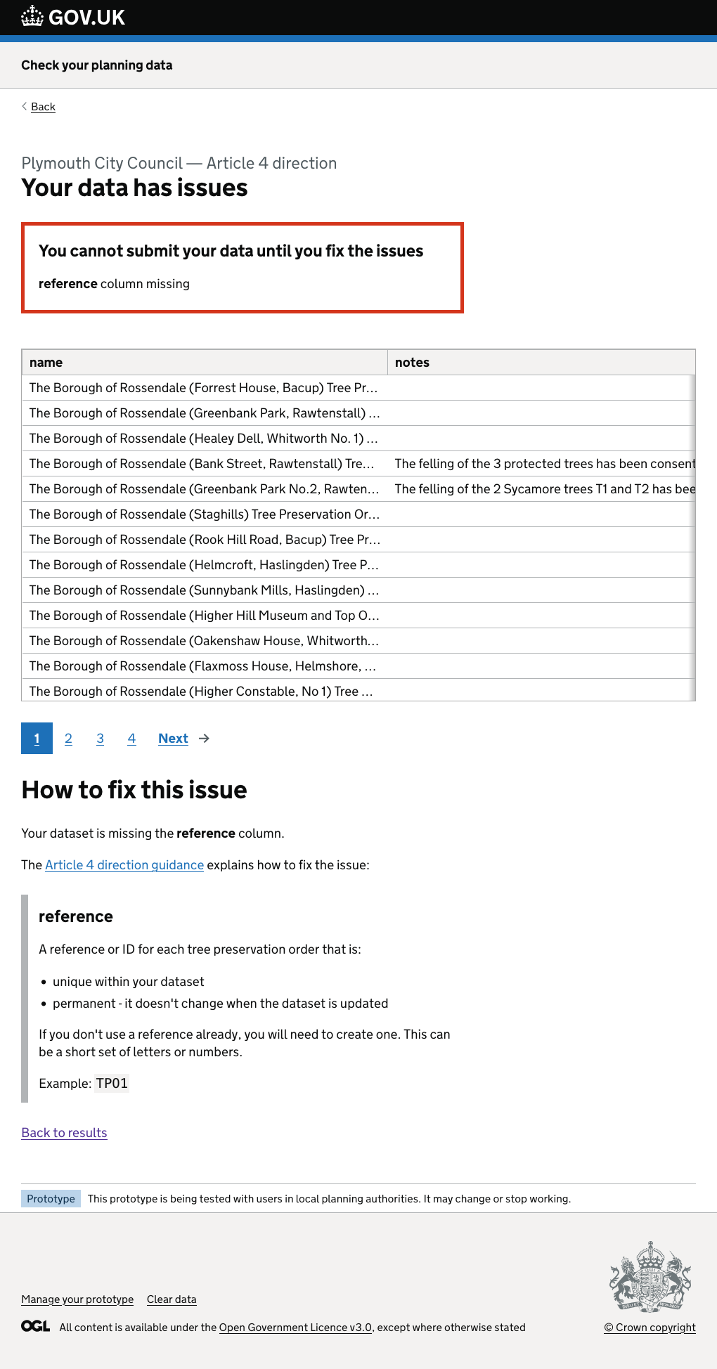 check tool issue details